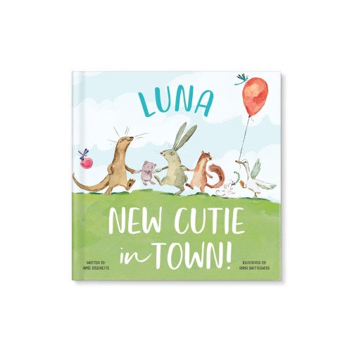 'New Cutie in Town' Personalized Book
