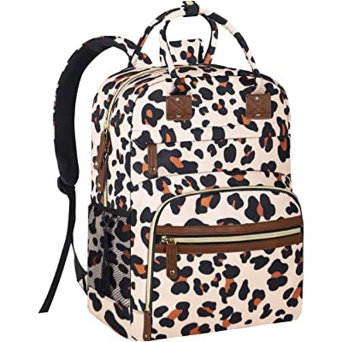 Diaper Bag Backpack for Women Large Capacity, Baby Bag with Insulated Pockets Multifunctional Diaper Bags For Baby Girl Boy Waterproof Baby Bags For Boys Girls Mama Maternity Travel Bag Leopard