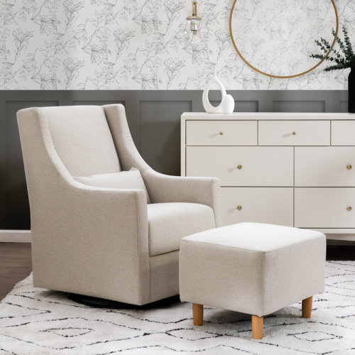 babyletto Toco Swivel Glider with Ottoman Set & Reviews | Wayfair
