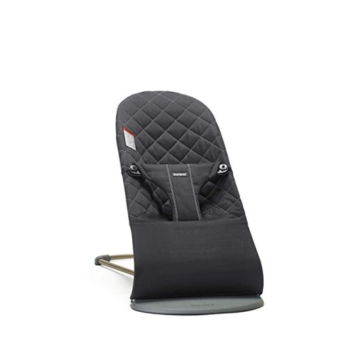 BabyBjörn Bouncer Bliss, Woven, Classic quilt, Black