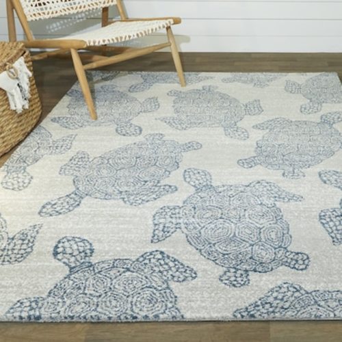 Balta 8 X 10 (ft) Beige Indoor Animal Print Coastal Area Rug 3094985 at Lowes.com