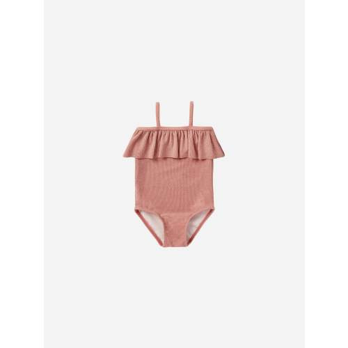 Ruffle One-Piece || Lipstick, 12-18M