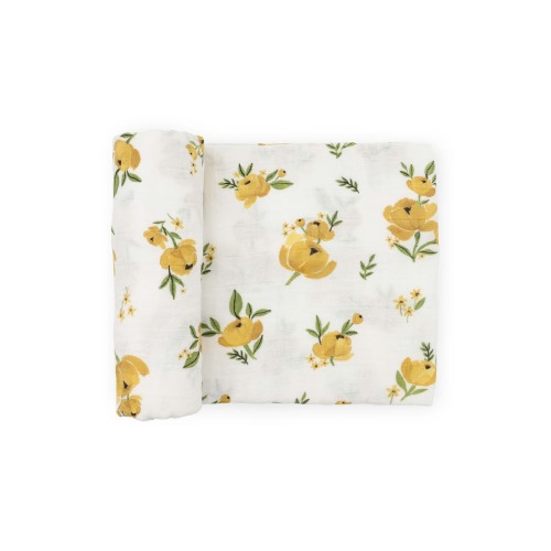 Organic Cotton Muslin Swaddle Blanket