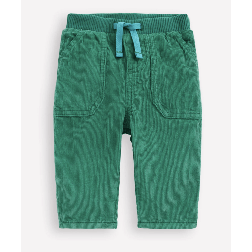 Cosy Lined Pants-Jewel Green | Boden USA