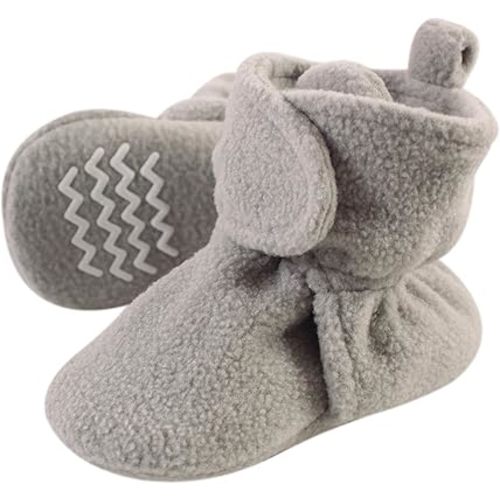 Hudson Baby Unisex-Child Cozy Fleece Booties Winter Accessory Set