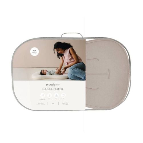 Snuggle Me Organic Curve Infant Lounger - Birch