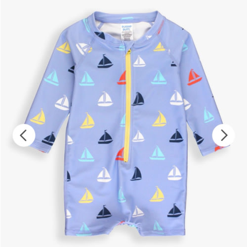 Boys Long Sleeve One Piece Rash Guard