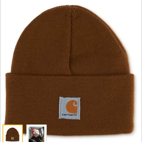 Kids' Acrylic Beanie | Carhartt Brown