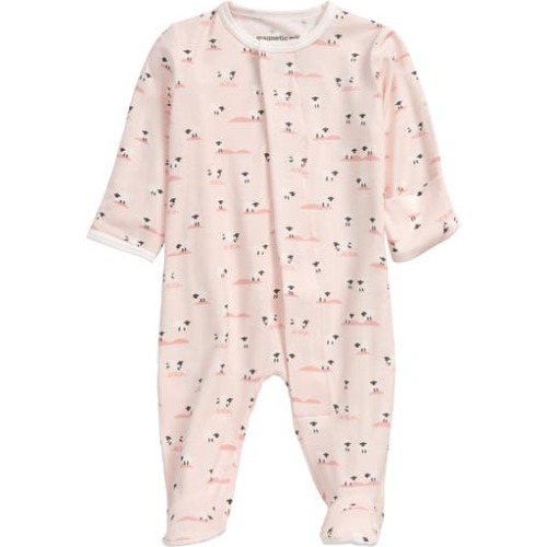 Baa Baa Fitted One-Piece Pajamas, 0-3M