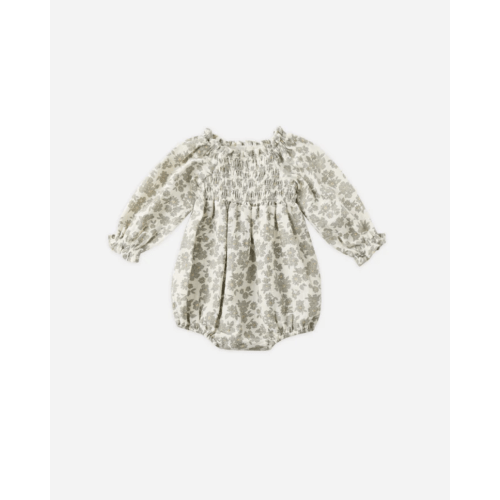 Eden Romper || Green Floral – Quincy Mae