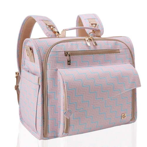 Diaper Bag Large, Support Baby Stroller, Converted Into a Tote Bag