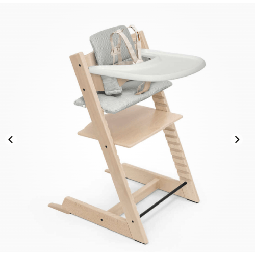 Tripp Trapp High Chair with Tray & Cushion