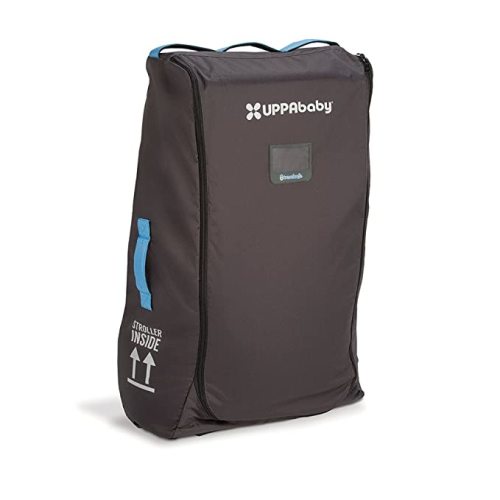 UPPAbaby VISTA Travel Bag with TravelSafe - 1 Count (Pack of 1) - Black/Red