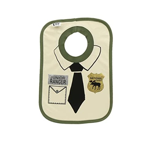 LazyOne Animal-Print Baby Bibs, Cute Baby Shower Gifts