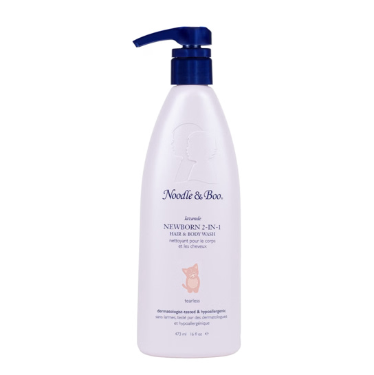 Noodle & Boo Lavender Newborn and Baby 2-in-1 Hair & Body Wash, 16 fl. oz.