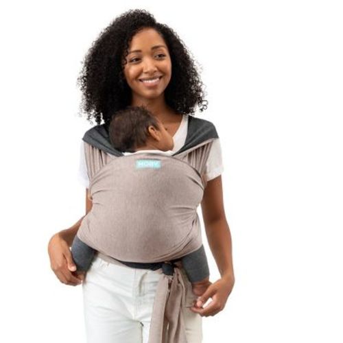 Moby Reversible Wrap Baby Carrier - Jade/gray