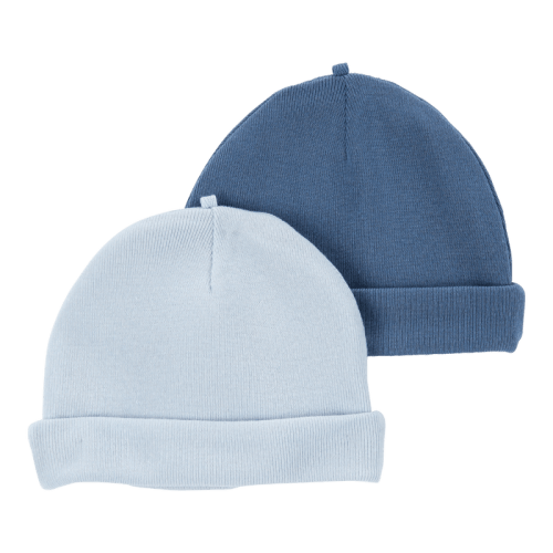 Blue Baby 2-Pack Caps | Carter’s Oshkosh Canada