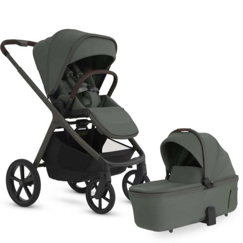 Silver Cross Cove 2 Full-Size All-Terrain Stroller + Bassinet Bundle Champagne