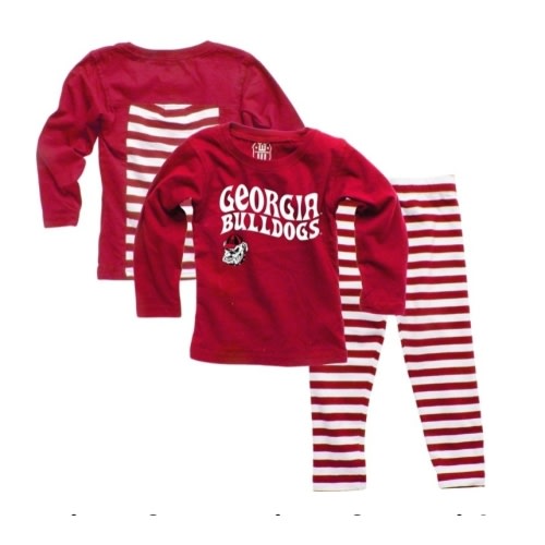 University of Georgia Infant Girl's Set
