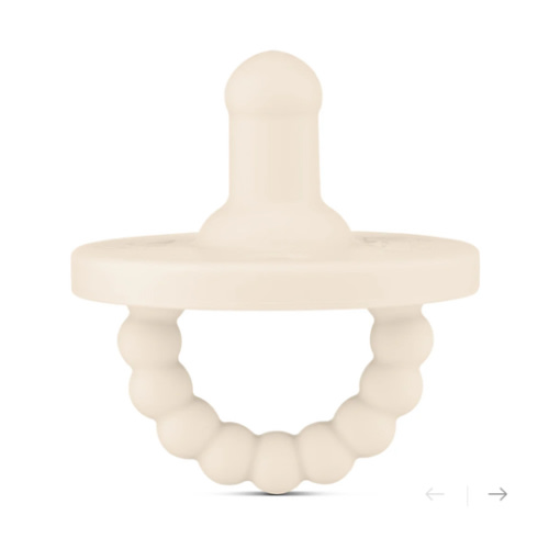 Cutie PAT Round (0-6m) Pacifier + Teether