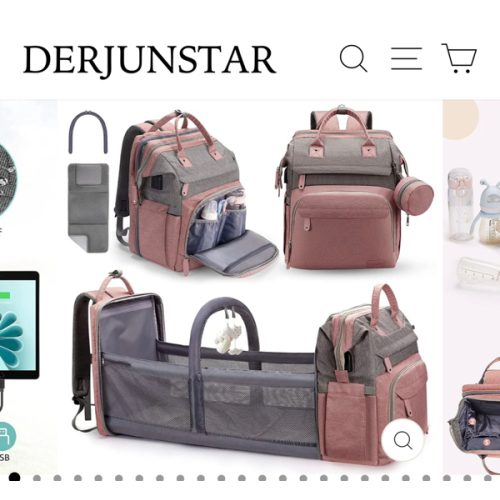DERJUNSTAR Diaper Bag Backpack, Baby Diaper Bags, Baby Shower Gifts, w – Derjunstar