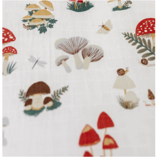 Mushroom Crib Sheet