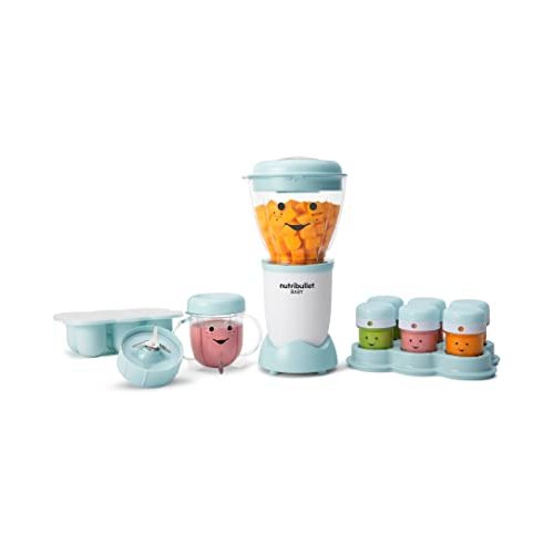 NutriBullet NBY-50100 Baby Complete Food-Making System, 32-Oz, Blue