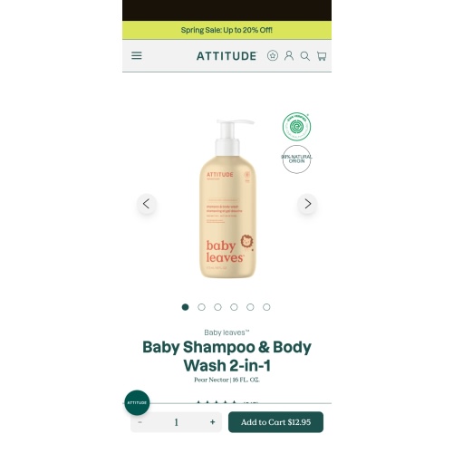 Baby Shampoo & Body Wash 2-in-1