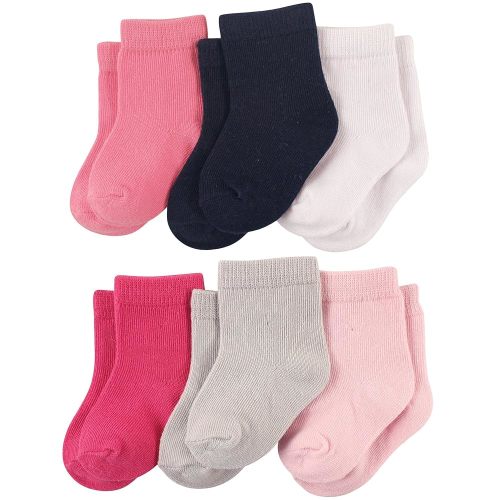 Luvable Friends Unisex Baby Newborn and Baby Socks Set