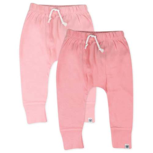 Honest Baby Girls Clothing - Newborn - 12 Months Organic Cotton Honest Pant 2-Pack