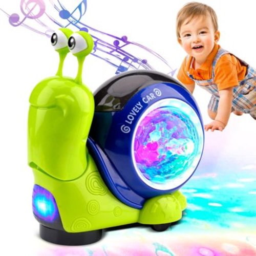 Baby Toys 6-12 Months,Musical Crab Crawling Toys, Light & Sound, Kids Educational Learning Toys, Baby Toys for 12-24 Months