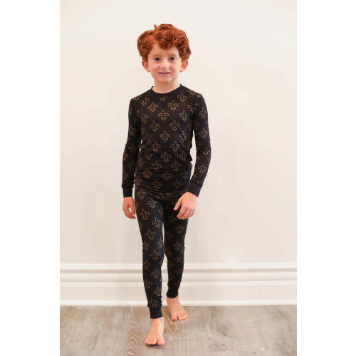 Fleur de lis 2 Piece Bamboo Pajama Set