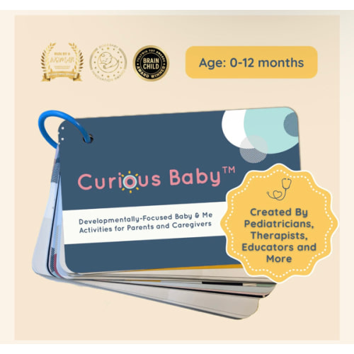 Infant Learning Cards - Curious Baby™ Activity Cards – Curious Baby Cards