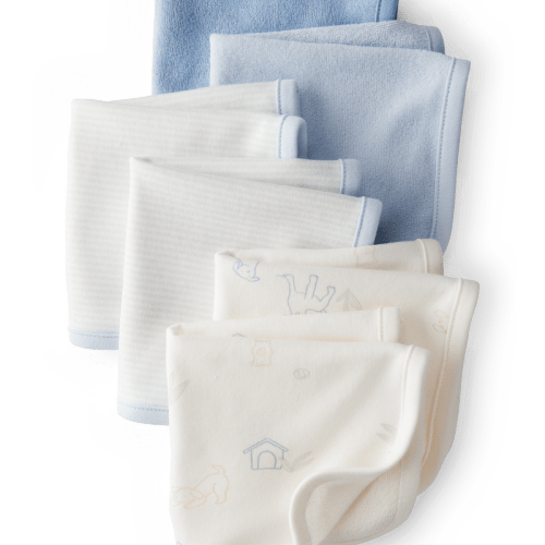 Blue Baby 6-Pack Wash Cloths | Carter’s Oshkosh Canada