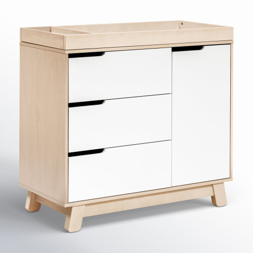 Hudson 3-Drawer Changer Dresser with Removable Changing Tray