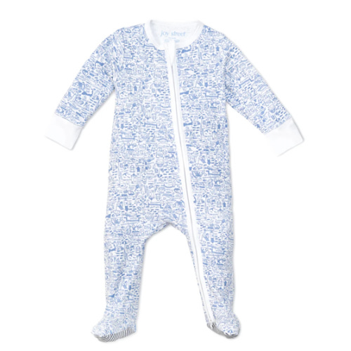 Cape Cod Zip Baby Onesie | Joy Street Kids