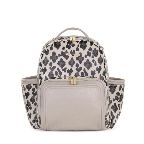 Itzy Ritzy Unisex Baby Mini Plus Diaper Bag, Leopard