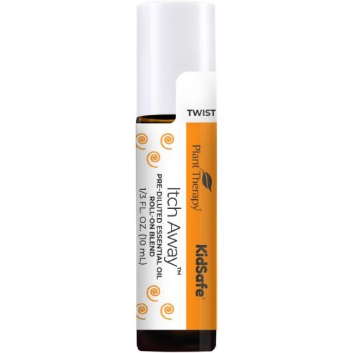Plant Therapy KidSafe Itch Away Essential Oil Blend Pre-Diluted Roll-On 10 mL (1/3 oz) 100% Pure, Therapeutic Grade