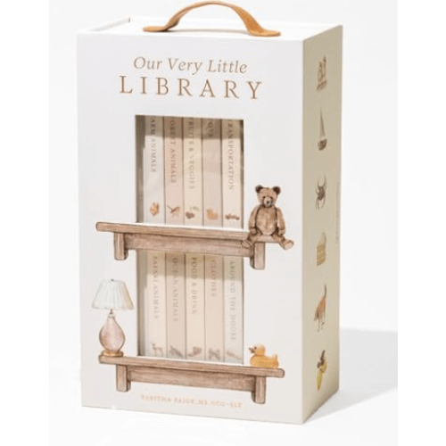 Our Very Little Library Board Book Set: A Foundational Language Vocabulary Board Book Set for Babies (Tabitha Paige Children's Book Series)