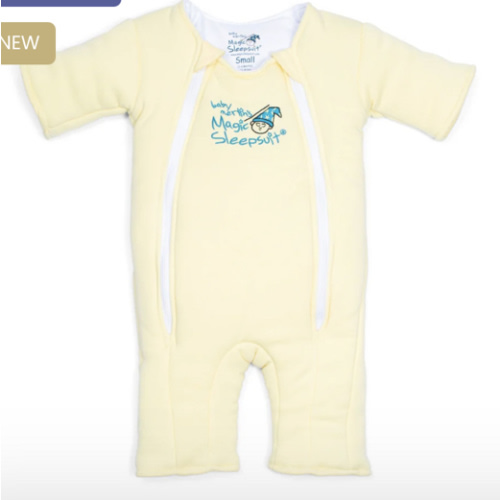 Yellow Baby Merlin’s Magic Sleepsuit | 100% Cotton Baby Sleepwear