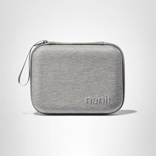 Nanit Travel Case – Protective Hard Shell Carrying Case for Nanit Pro Baby Monitor and Multi-Stand Travel Accessory, Grey