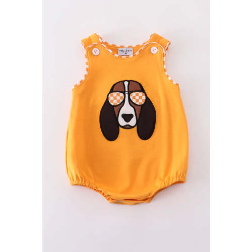 ORANGE TENNESSEE APPLIQUE  Boy BUBBLE