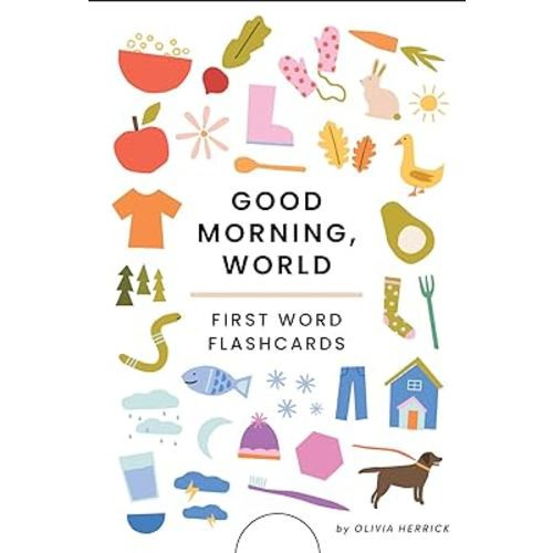 Amazon Good Morning, World First Word Flashcards