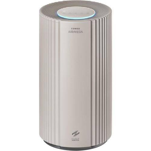 COWAY Air Purifiers for Large Room Whole Home Up to 2,640ft², True HEPA Filter for Smoke, Allergies, Pet Dander, Odor, PM 10 AQI, Turbo Eco Mode, Timer, Energy Star, 3yr Warranty, Airmega 350 Beige