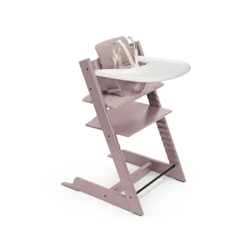 Stokke Tripp Trapp Wood High Chair with Tray: Classic Scandinavian Design