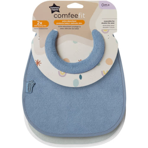 Tommee Tippee Milk Feeding Bib 2 Pack