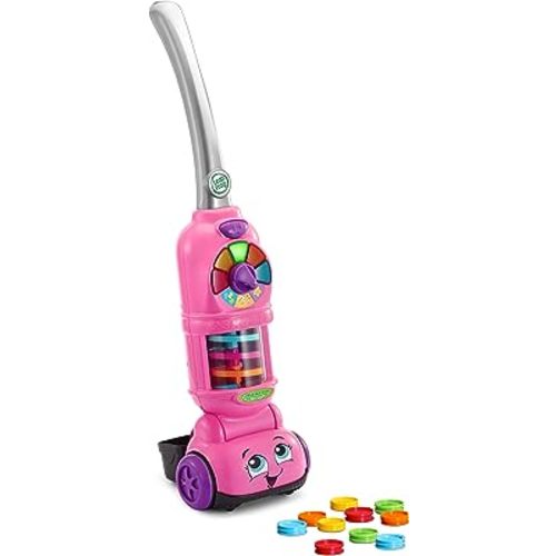 LeapFrog Pick Up and Count Vacuum, Pink