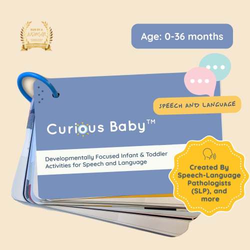 Curious Baby Speech & Language Cards (0-36 months)