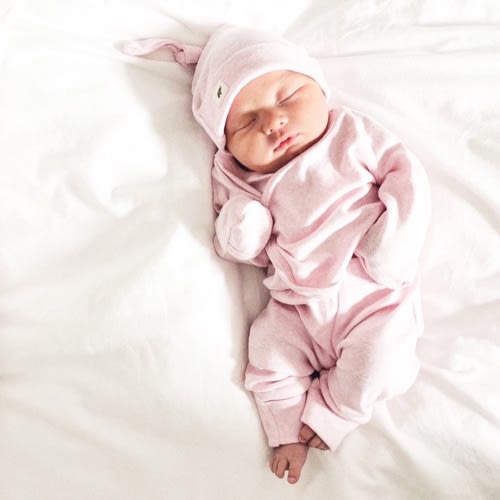 Hello Baby Set - Organic Baby Clothes - Monica + Andy