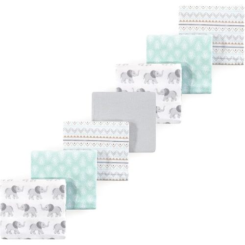 Luvable Friends Little Treasure Flannel Receiving Blankets 7pk